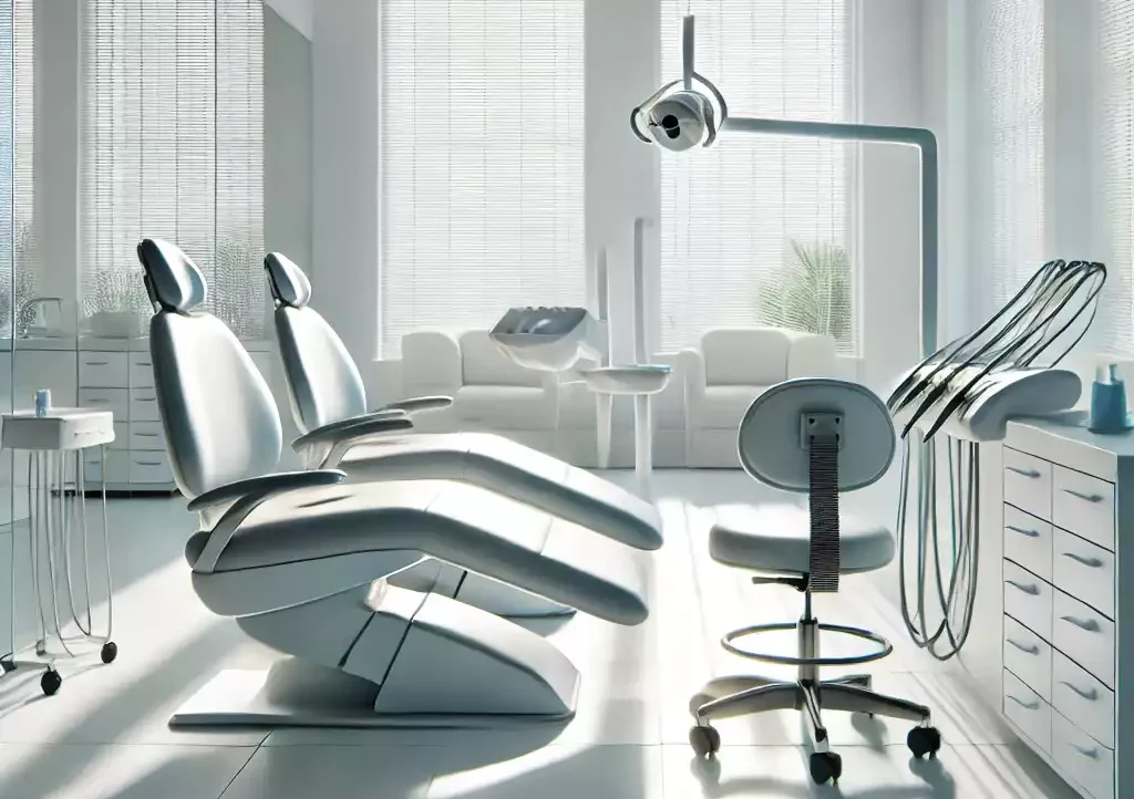 Image artificiel cabinet dentaire futuriste